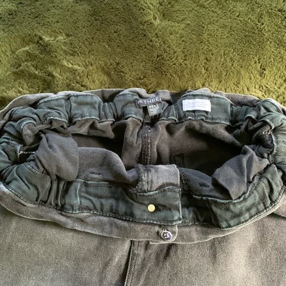 NWOT slouchy fit black jeans - Picture 5 of 10